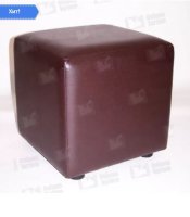 BN-007 Банкетка куб 370*340*340мм, коричневый
