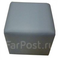 BN-007 Банкетка куб 370*340*340мм, серый